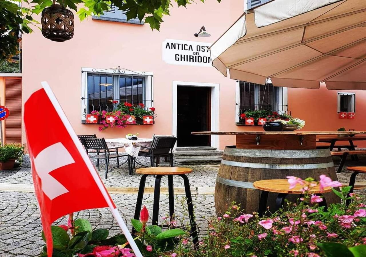 Palagnedra Antica Osteria Ghiridone酒店 外观 照片